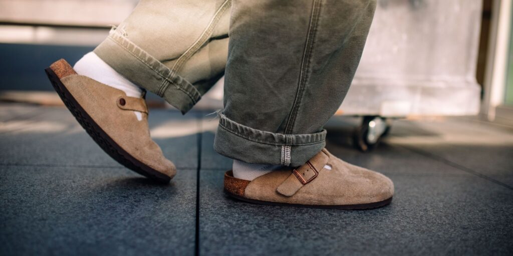 Brown Birkenstocks