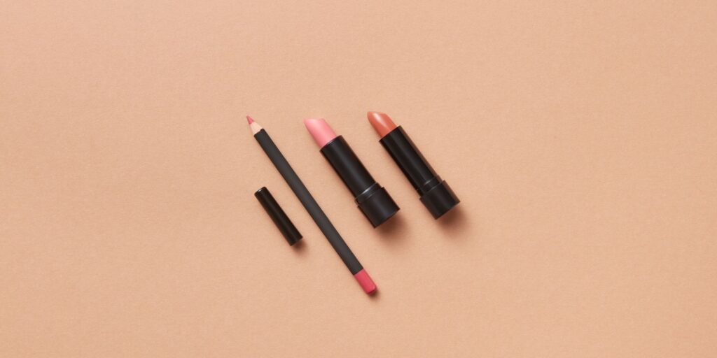 A selection of basic makeup items for a superdrug makeup kit