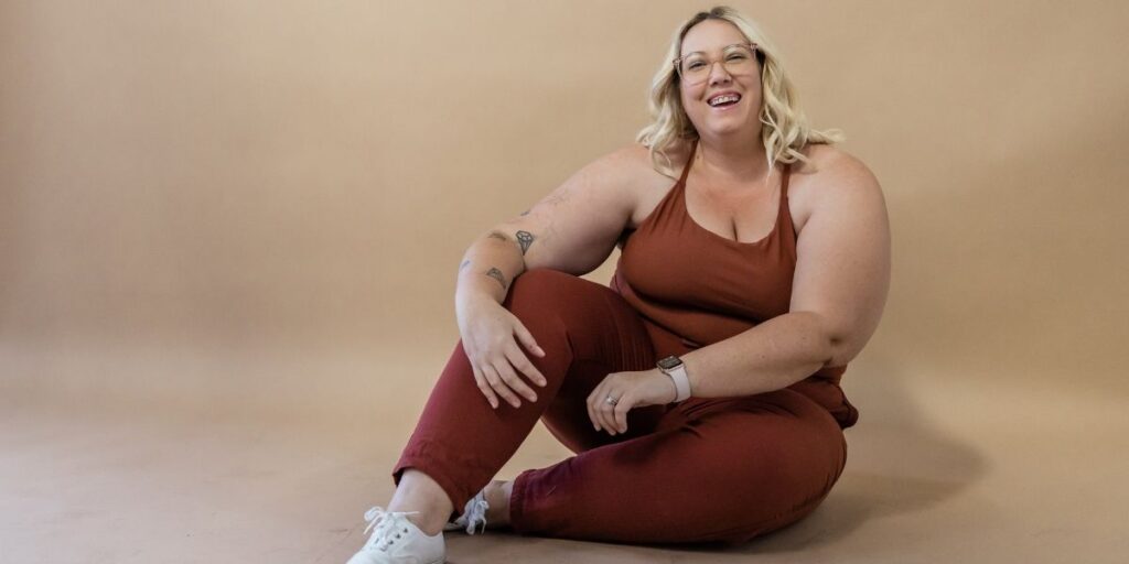 plus size sports model