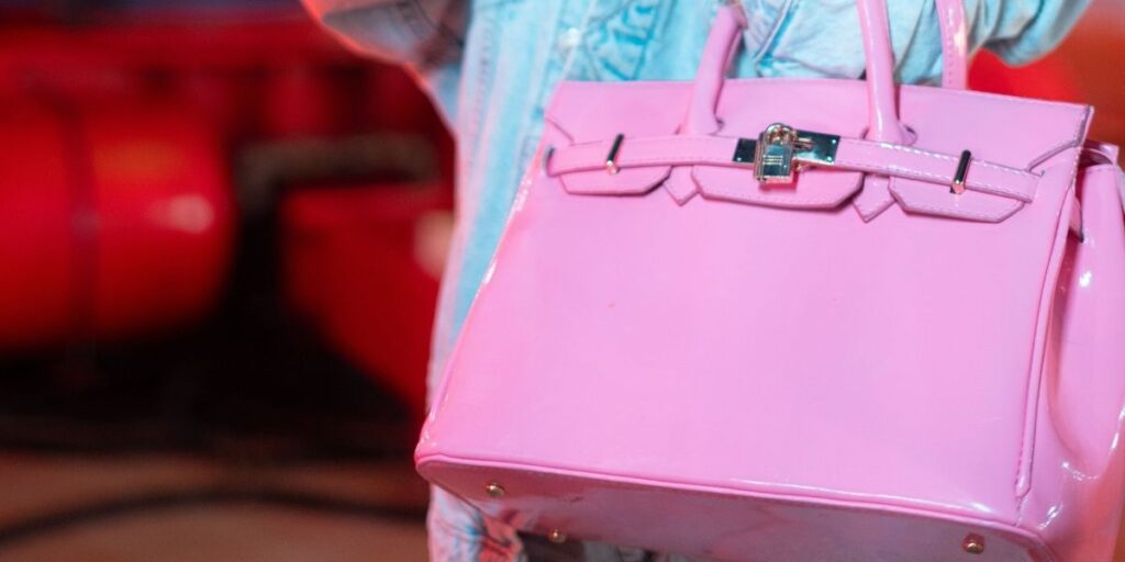 Pink Hermès Birkin bag 